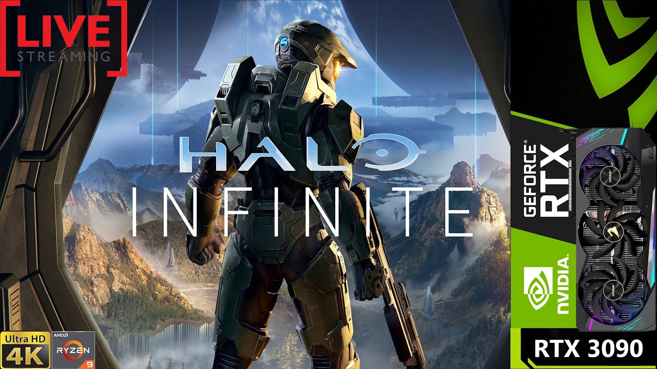 Halo Infinite Live Stream Ultra Settings 4K | RTX 3090 | Ryzen 9 5950X