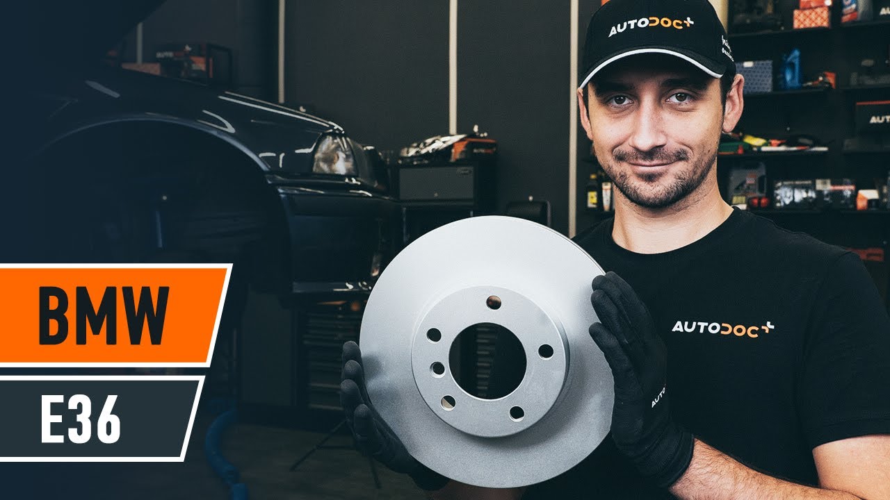 Come sostituire dischi freno della parte posteriore su BMW E36 [VIDEO TUTORIAL DI AUTODOC]