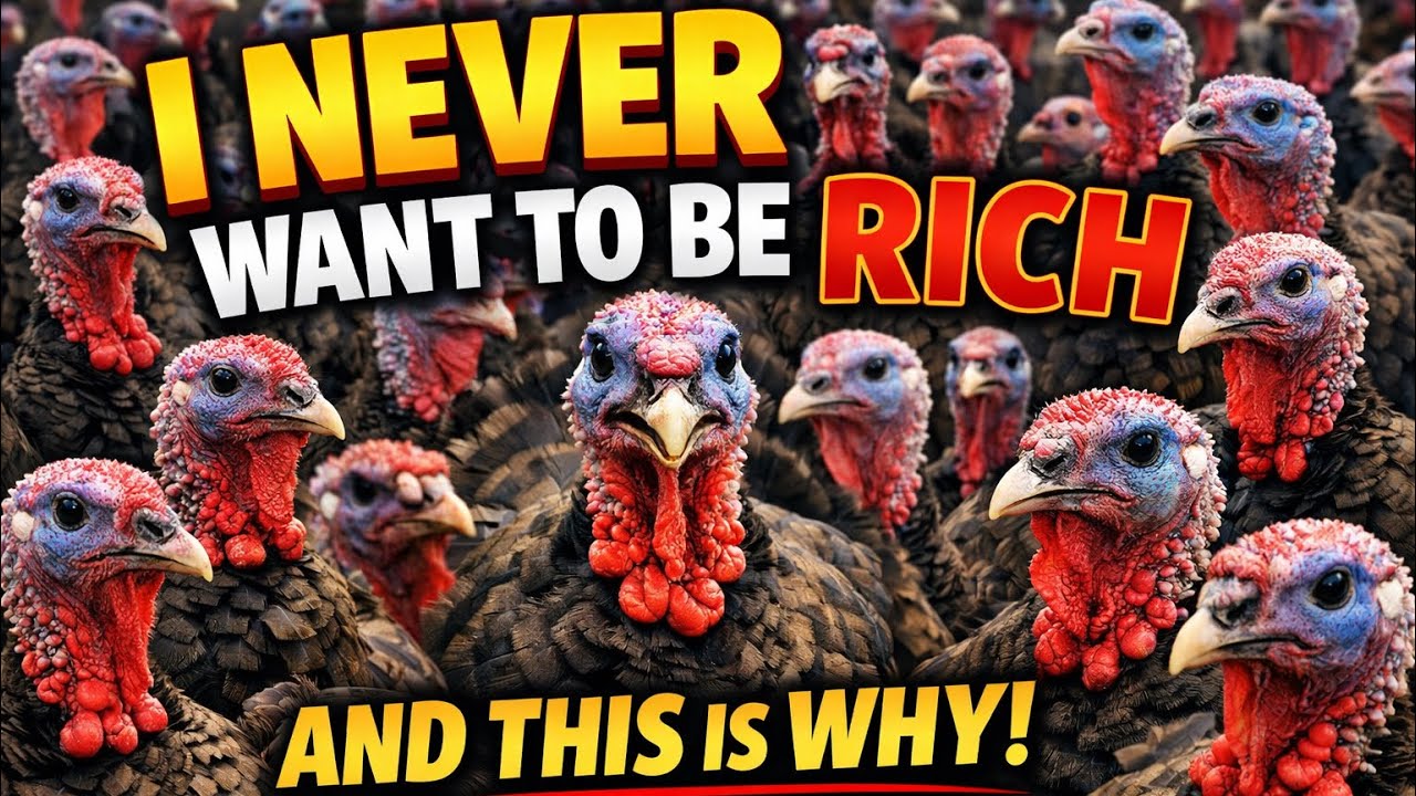 Riches Vs Wealth In Turkey Farming | How To Build Wealth Through Turkey Farming 