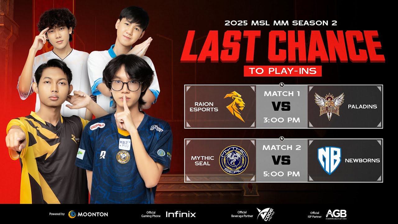 Two matches, four teams, one last chance | 🔴 MSL MM Season 2 | Last Chance to Play-Ins