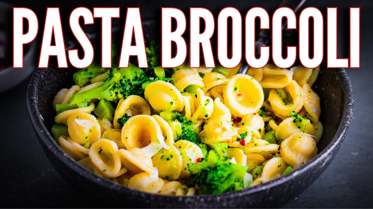 Don't Just Boil The Pasta For PASTA WITH BROCCOLI...