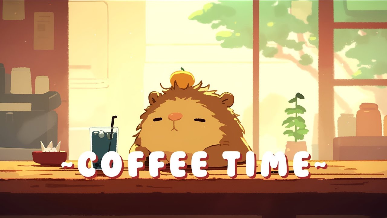 Capybara Lofi Radio - Relaxing Jazz Hop Collection ~ Gentle Feelings ~ 🦫 🎵 ✨