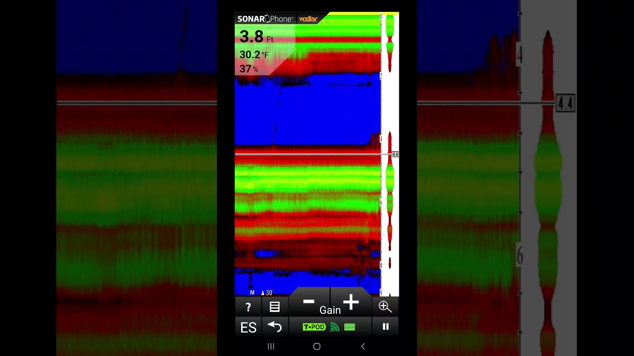 Vexilar sonar phone T-pod