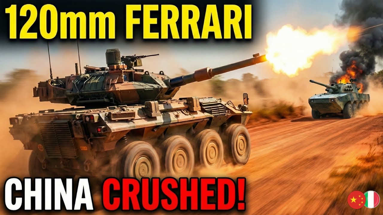 120mm Ferrari: Why Italy&rsquo;s Centauro 2 Crushed China&rsquo;s ZTL-11 in the Battle of Brazil