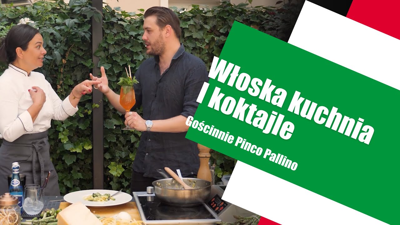 Włoska kuchnia i koktajle - gościnnie Margherita Kardaś z Pinco Pallino