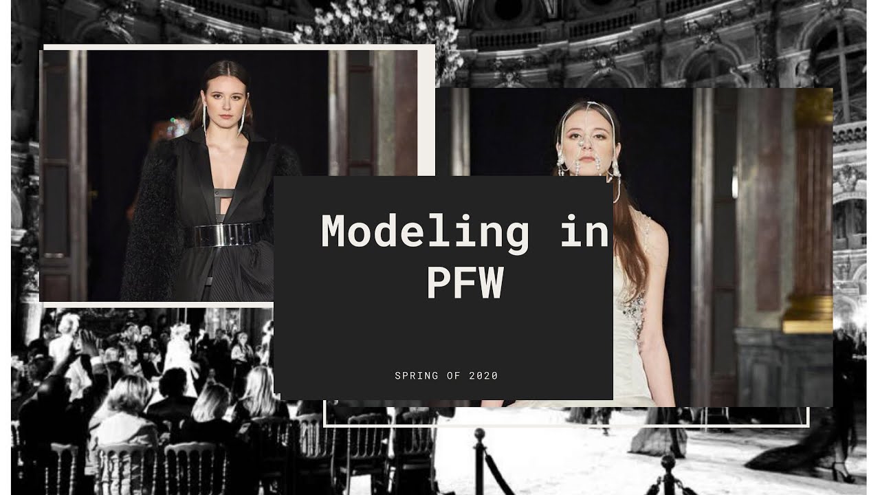 I MODELED IN PARIS FASHION WEEK!