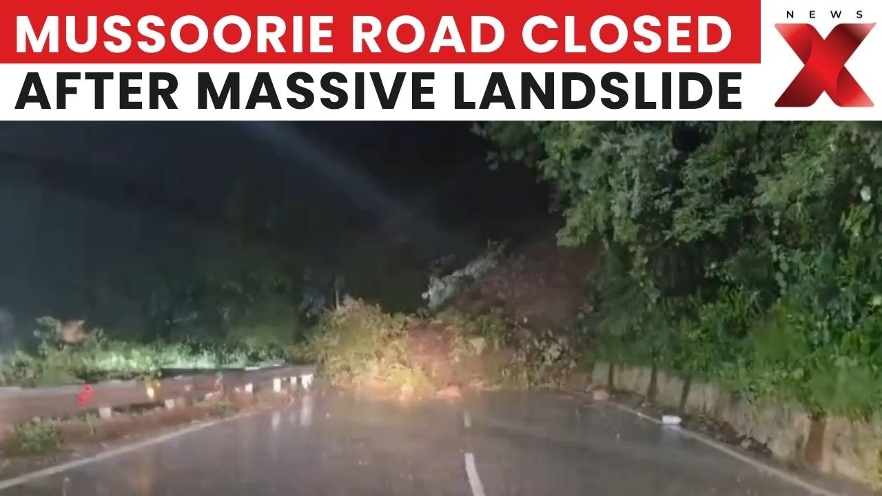 Dehradun-Mussoorie Highway Shut As Landslide Destroys Major Road Section