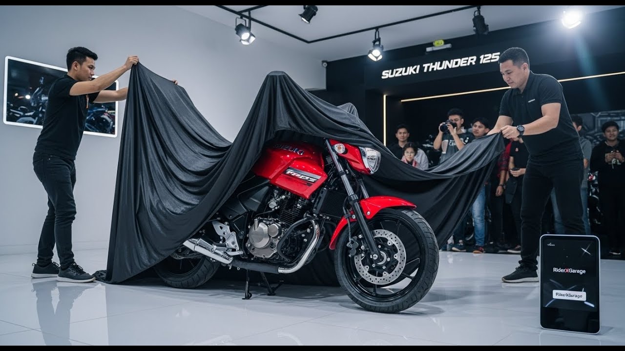 Обзор мотоцикла Suzuki Thunder 125 (2026) – характеристики, цена и тест-драйв!