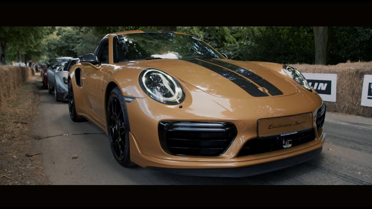 The new 911 Turbo S Exclusive Series – exceptional design & performance come to Festival of Speed