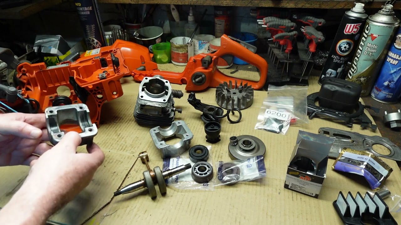 Husqvarna 350 felújítás