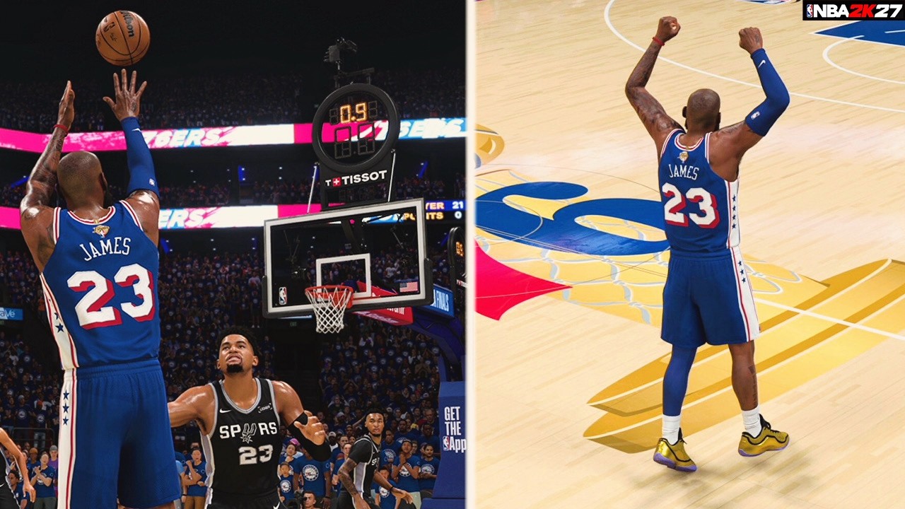 Самый безумный момент в истории симуляций! (Первое видео по NBA 2K27)