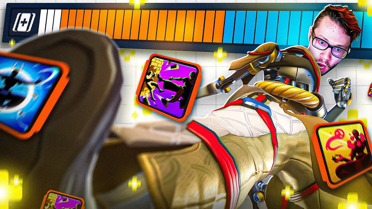I Tried The Zenyatta Flying Kick Build In Overwatch Stadium...