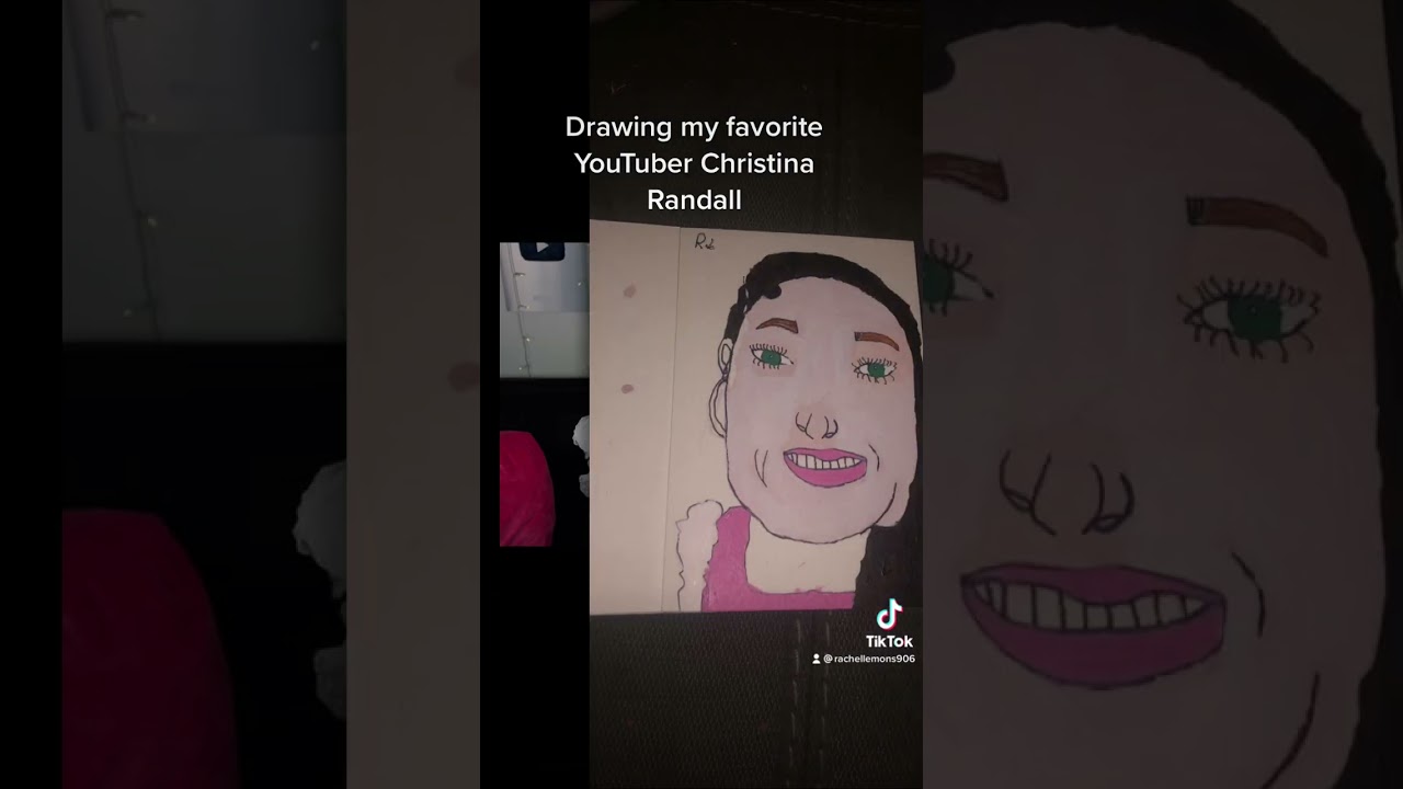 Drawing my favorite YouTuber Christina Randall !❤️