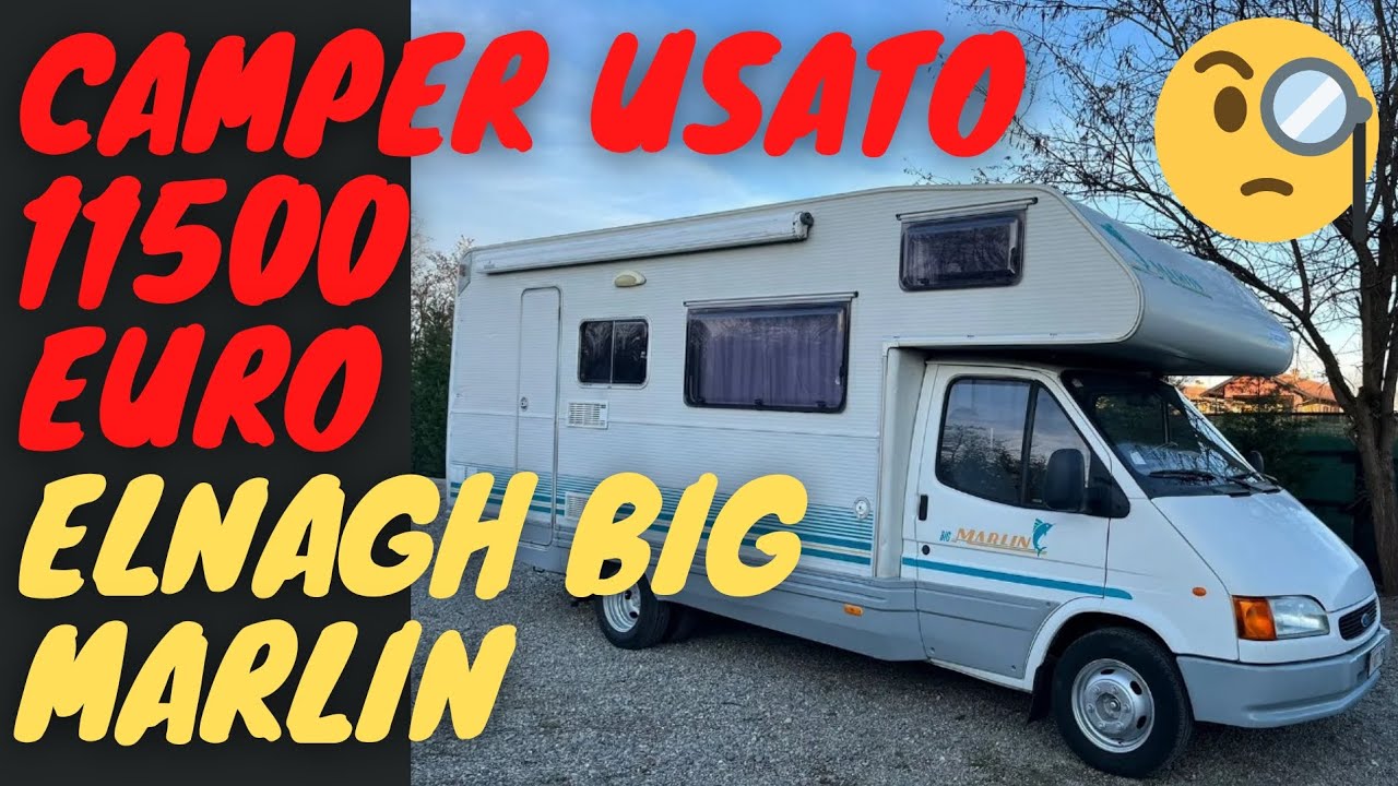 CAMPER USATO 11500 EURO ELNAGH BIG MARLIN
