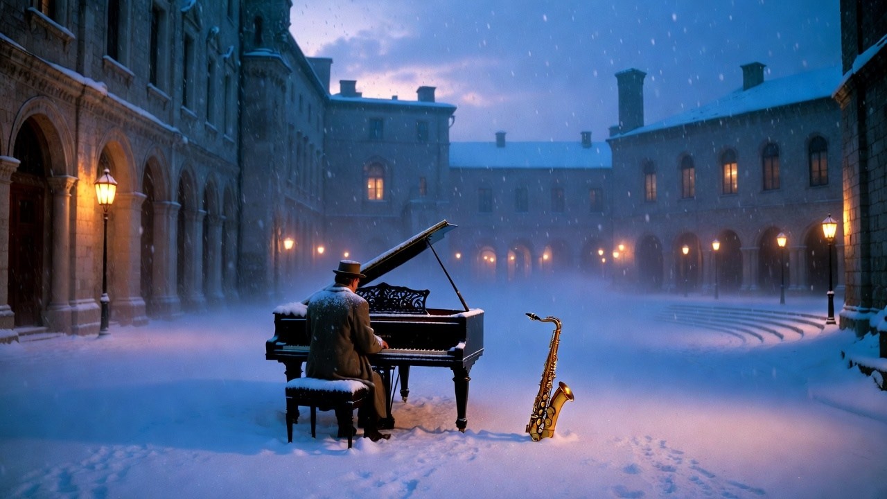 Jazz with Sax for Study | Calm Piano & Soft Saxophone for Focus, Reading & Cafe Vibes