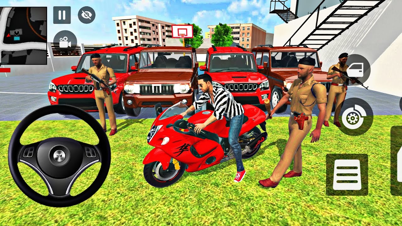🎀Indian Thift Auto Simulator🎮Modify Thar Purchase Franklin Drive in Road🛣️Game🎮#gta