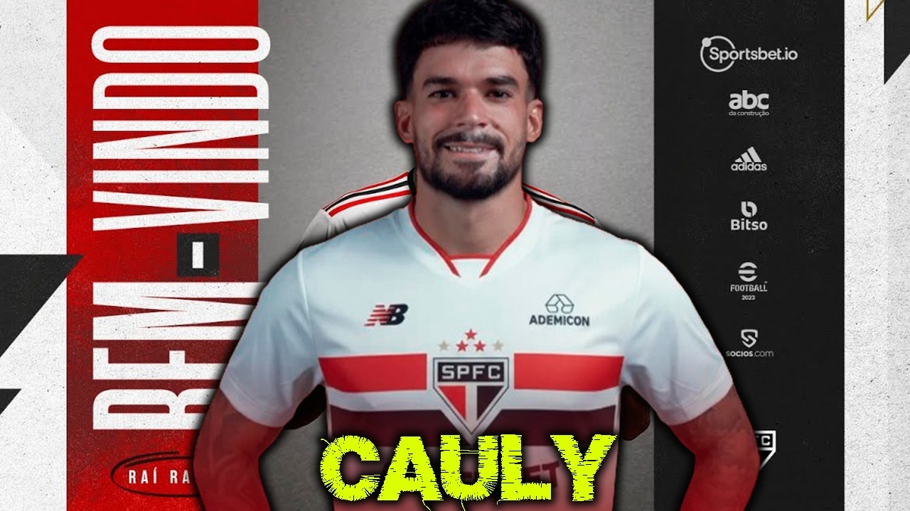 CAULY É DO SÃO PAULO! REAGINDO AOS LANCES DO NOVO REFORÇO!