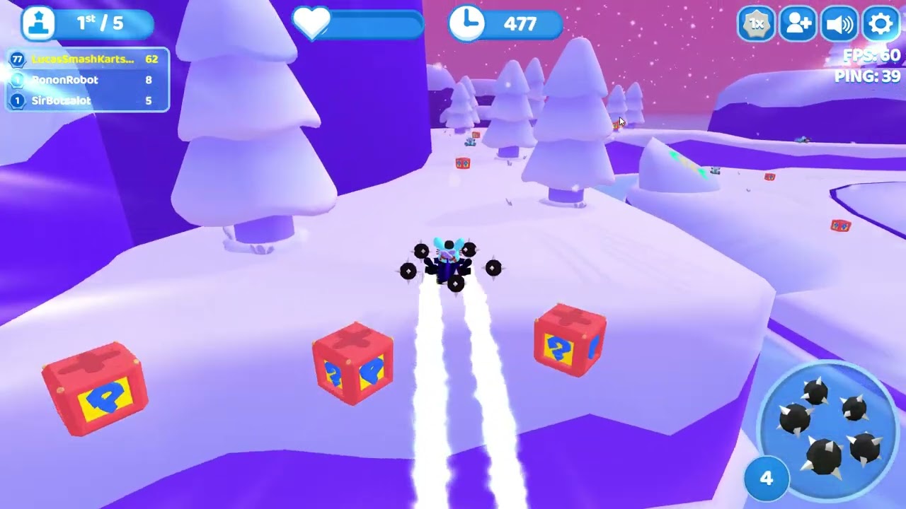 Smash Karts [Im Killer Bot] Full Record 101 Kills [missed score -1] Gameplay