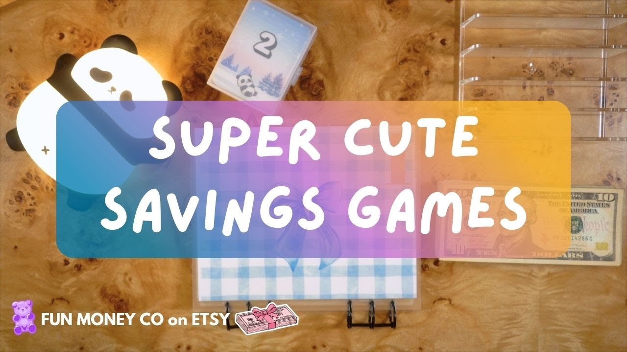 Super Cute Savings 01 | Cash Stuffing My Savings Challenges