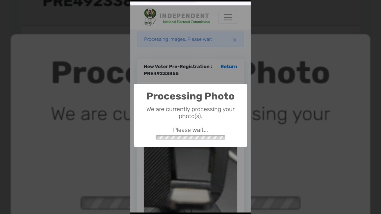 How to register for a new Voter's card / NEW VOTER'S REGISTRATION #shorts #short #inecnigeria