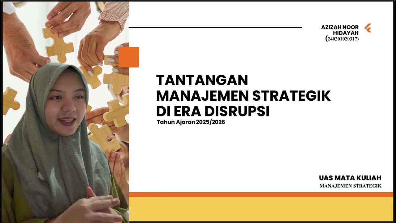 UAS Manajemen Strategik