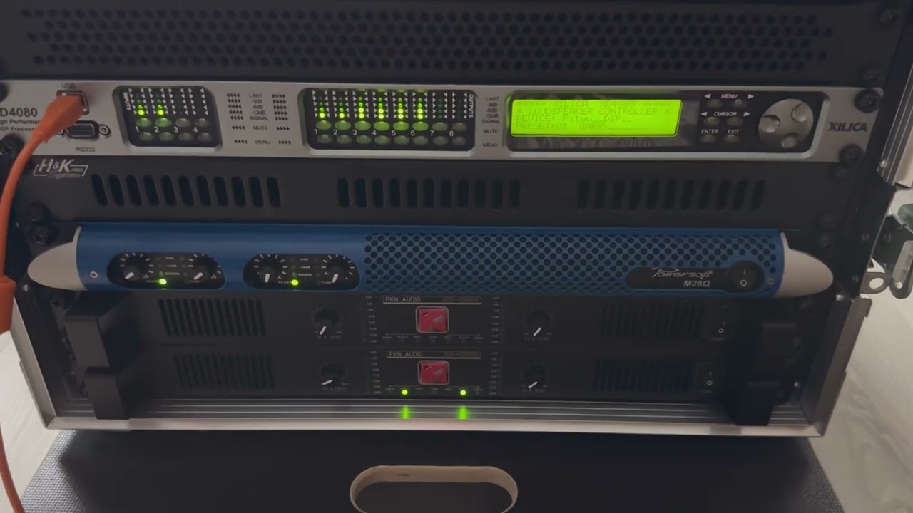 Xilica XD4080 rendszervezérlő , próba teszt… 