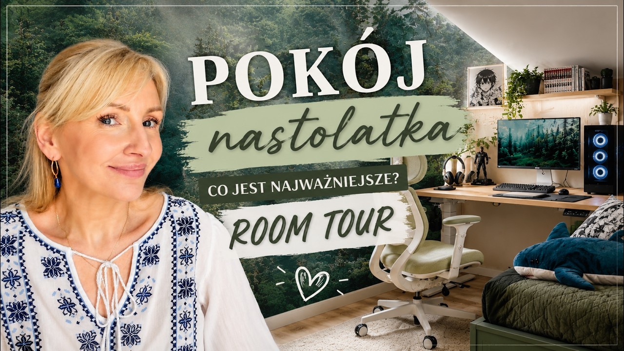 POKOJ NASTOLATKA co powinno się w nim znaleźć? | ROOM TOUR