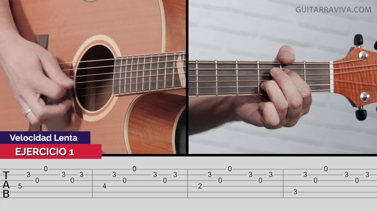 5 MODOS y ejercicios para MEJORAR tus ARPEGIOS | Guitarraviva