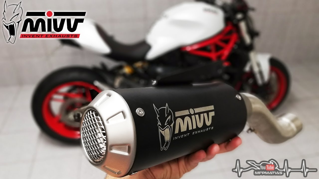 Ducati Monster 821 | MIVV MK3 Exhaust | Install + Sound!