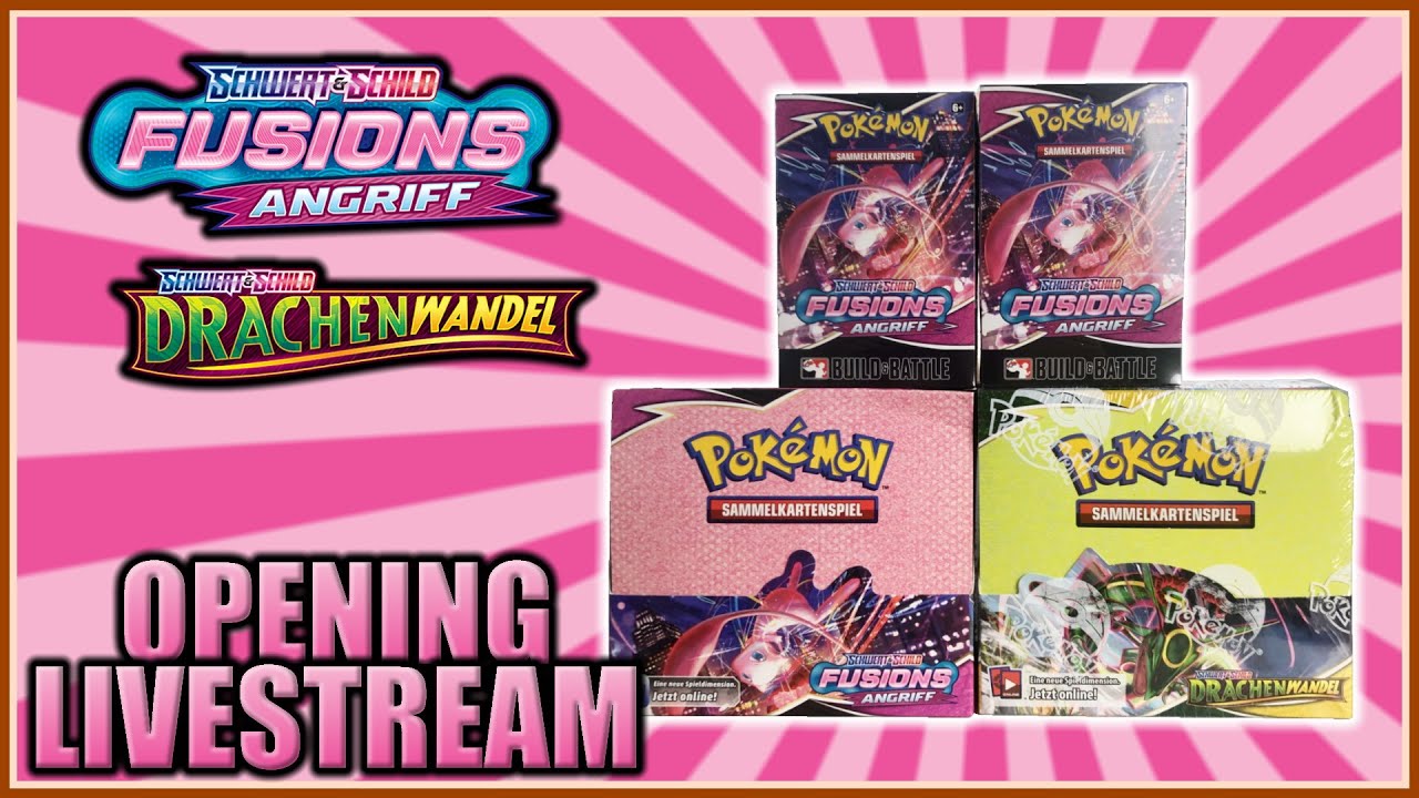 🍭 Fusions Angriff Prerelease Opening & DRACHENWANDEL Display - Pokemon TCG Live Opening