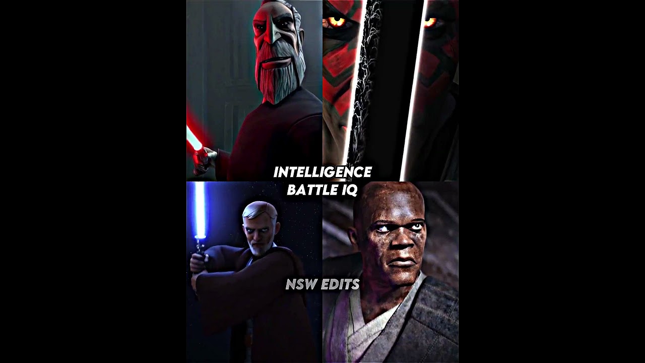 Obi-Wan VS Maul VS Dooku VS Windu