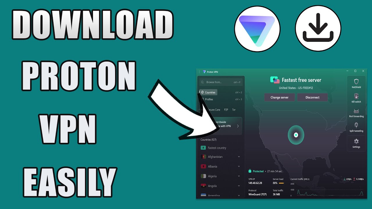 Как бесплатно скачать Proton VPN на ПК | Быстрый и простой способ