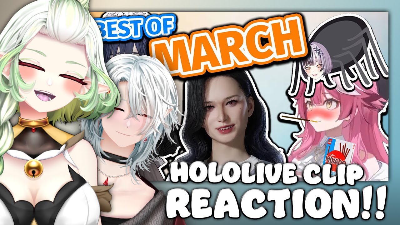 THE BEST CLIPS!!! | VTuber Reacts | Best Of Holo EN-March