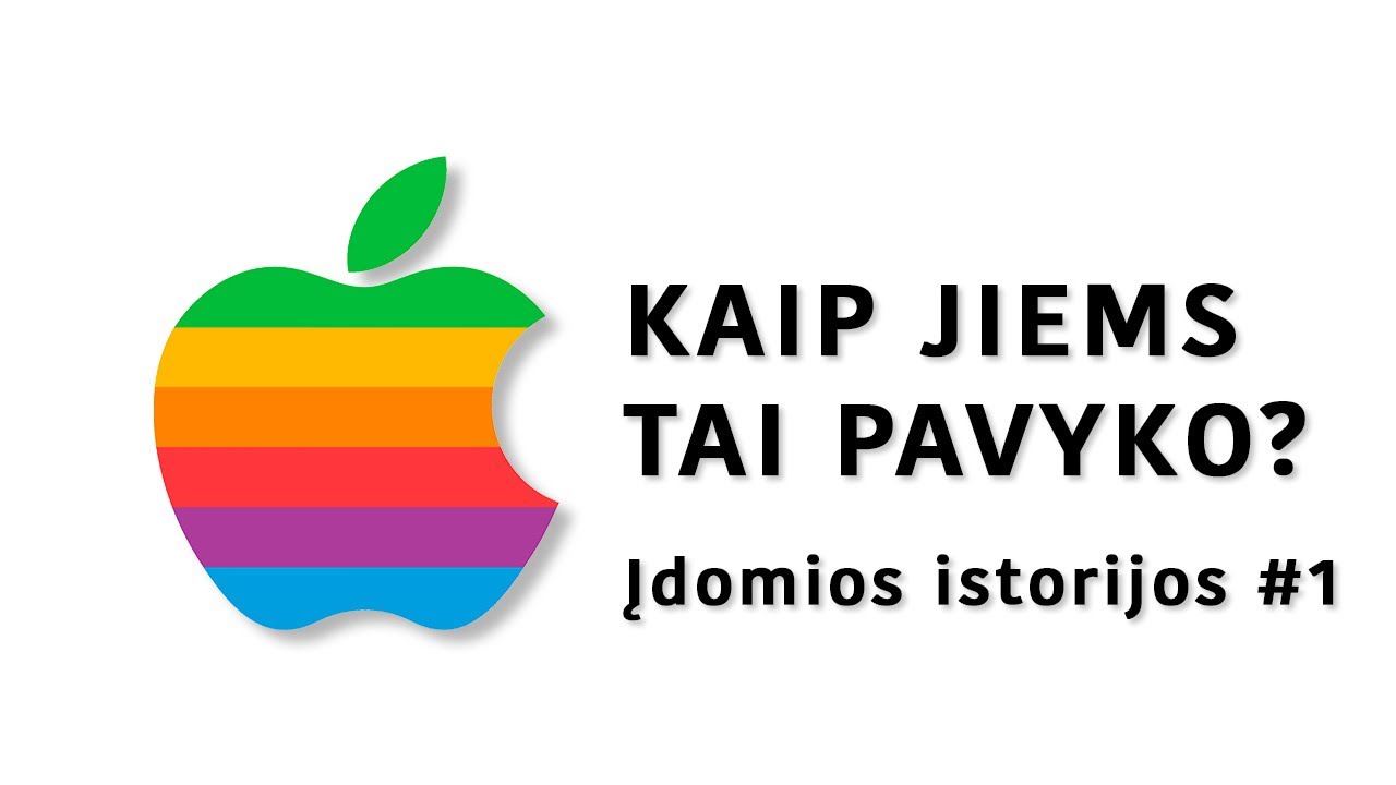 Įdomios istorijos: Apple. Kaip du bendravardžiai sukurė visą industriją