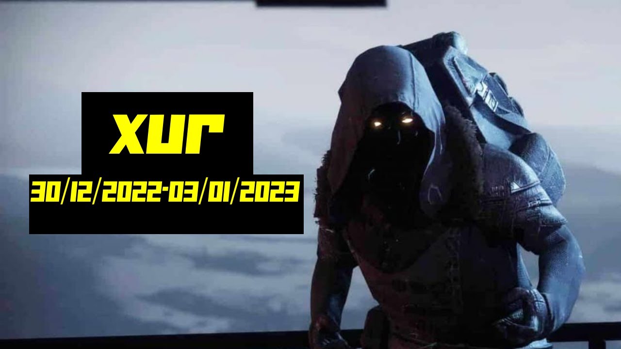 XUR vend un Rapace Noir god roll et de bonnes armures exo!!!