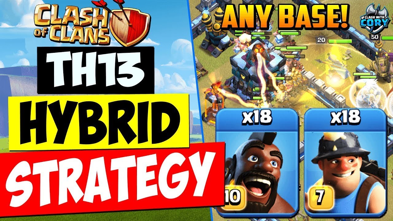How To Do Hybrid Attack in Clash Of Clans | Full Explained | ep.2