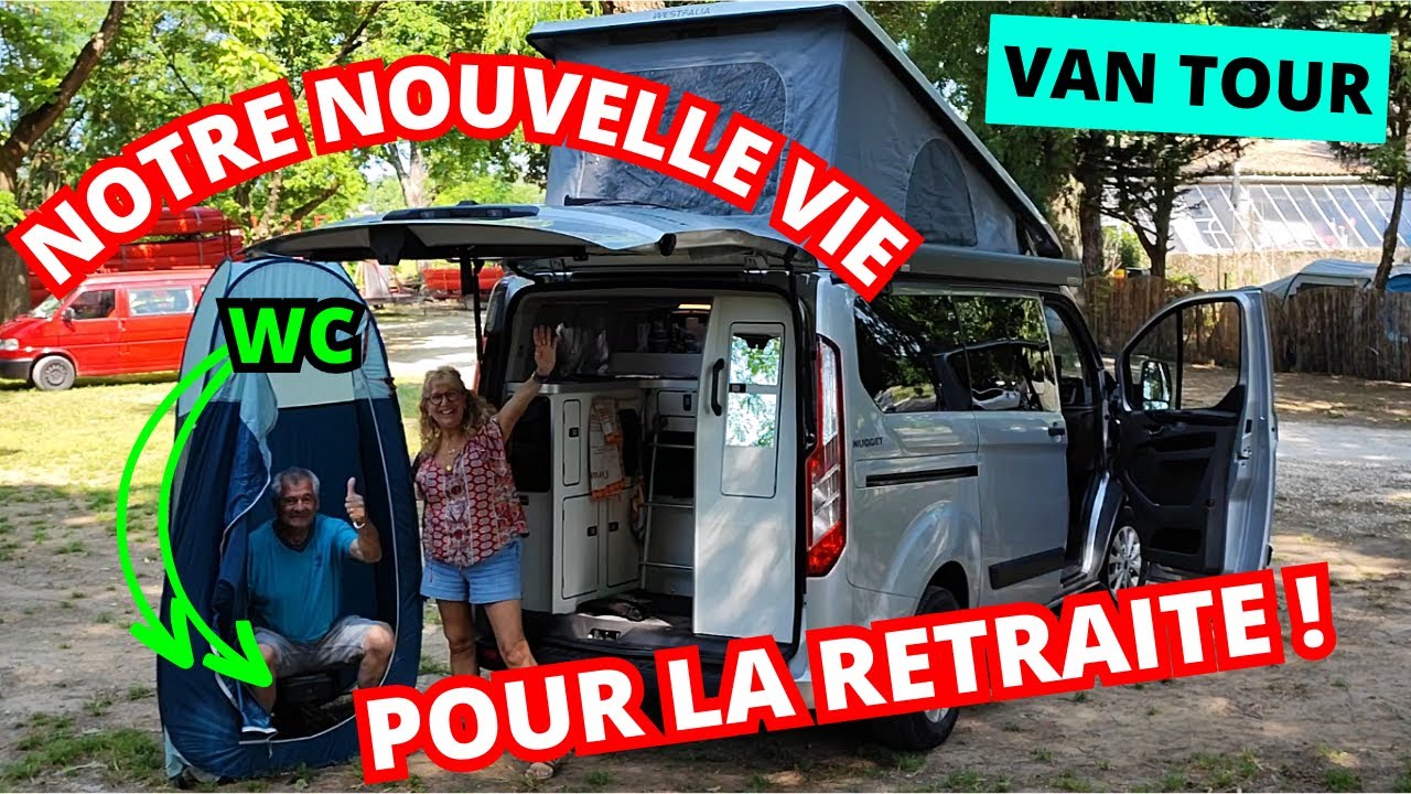 67 ans, ils DEBUTENT la VanLife et VIVENT sur la route | PRÉSENTATION Ford nugget westfalia #vantour