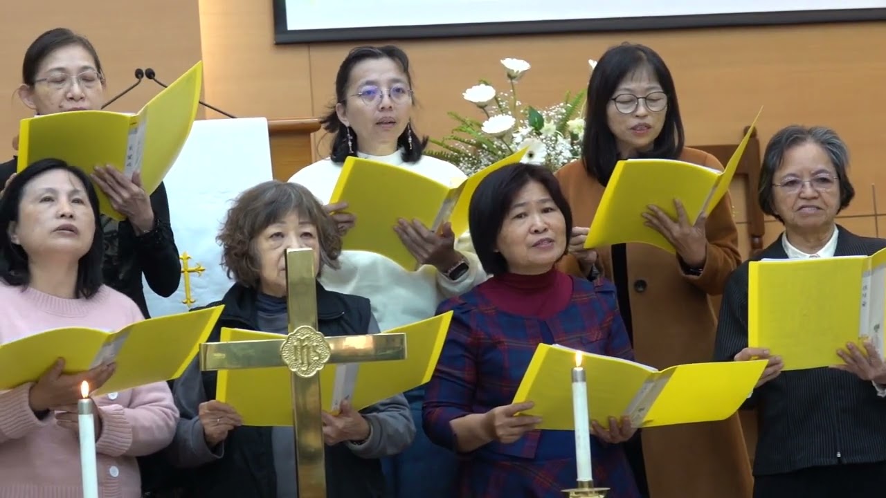 115年1月4日之2山谷中百合花!興村教會婦女團契獻唱!嘉市