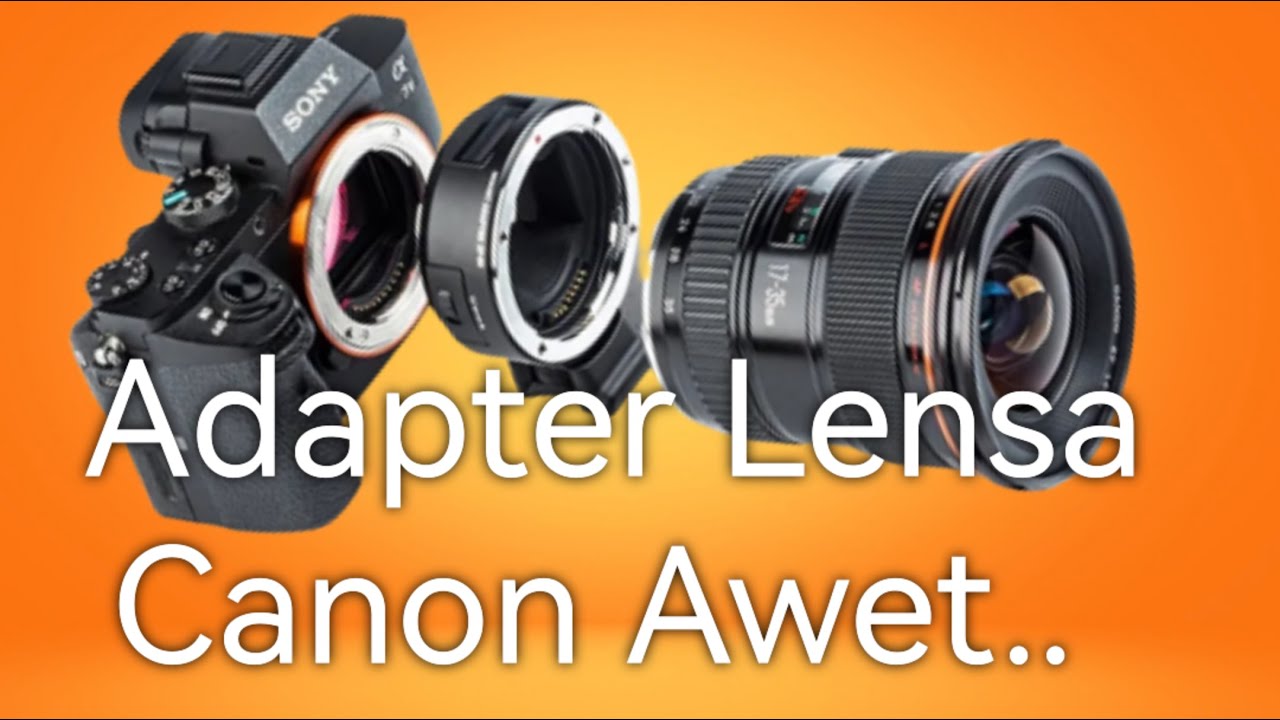 Kamera Mirrorless Lensa Dslr Pakai Adapter Lihat Ini