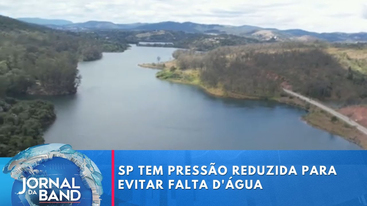São Paulo tem pressão reduzida para evitar falta d'água | Jornal da Band