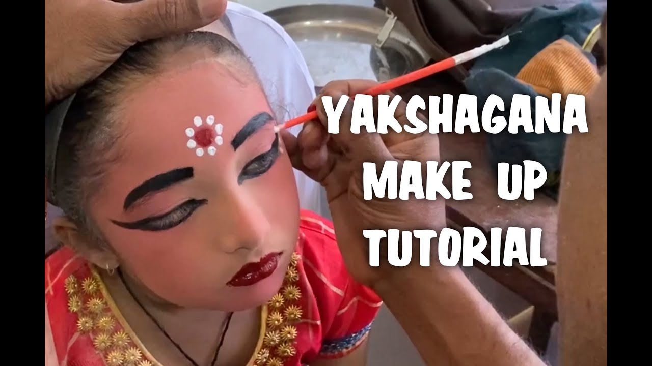 YAKSHAGANA MAKEUP VIDEO