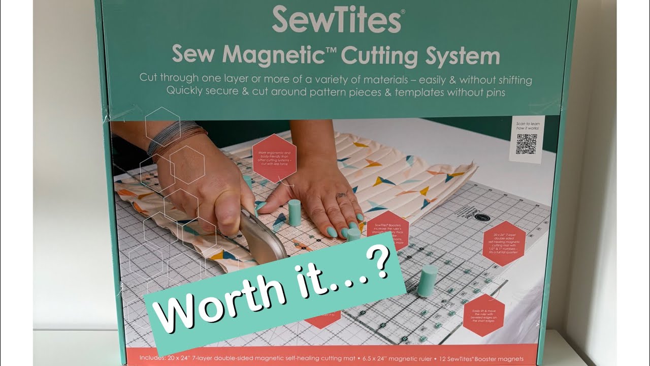 Festival of quilts - SewTites magnetic cutting system: worth the hype??