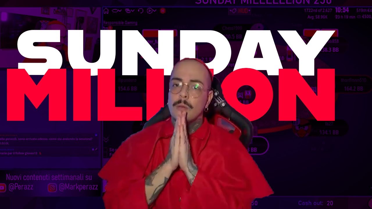 DAY1 Sunday Million del punto IT 50K + Taglie misteriose al primo 👌