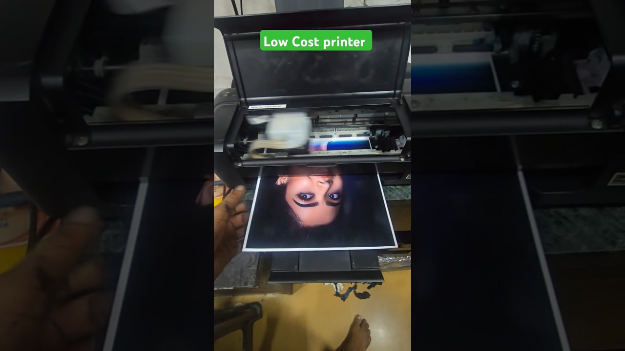 Low Cost printer Low budget best printer Epson L130 passport sizephoto printing
