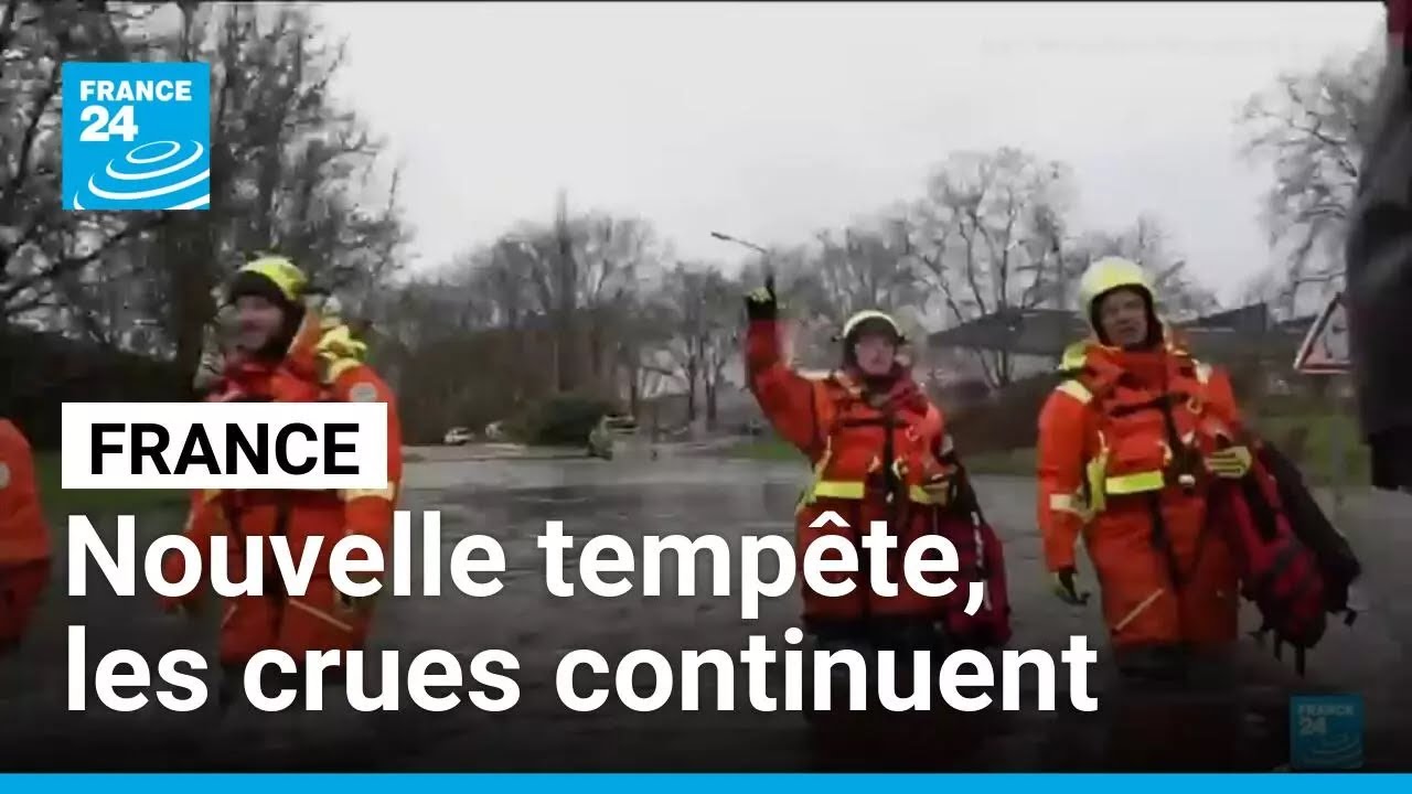 Une nouvelle tempête balaie la France, un épisode de crues 