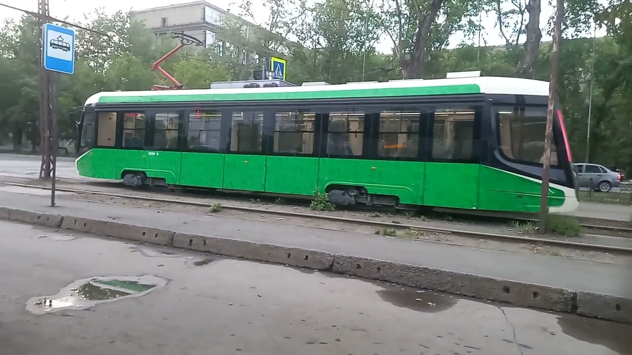 Трамваи в Челябинске. 