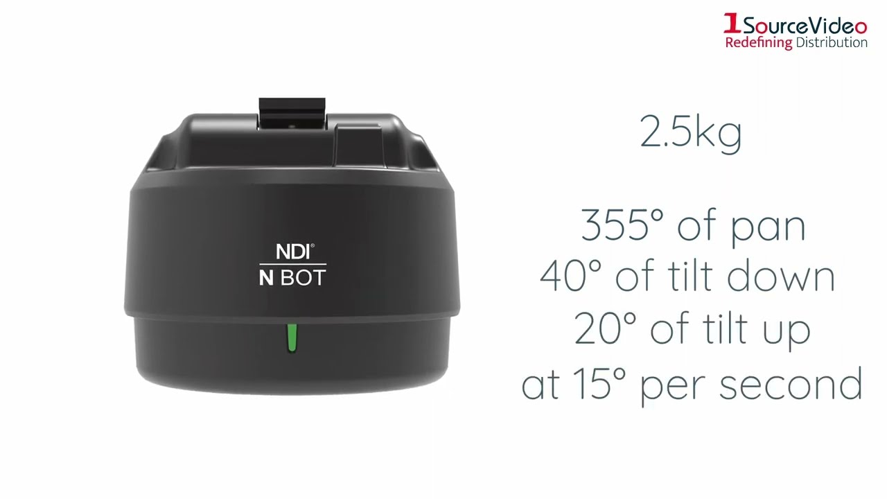 Salrayworks N BOT | World's 1st NDI Pan/Tilt Robotic Head