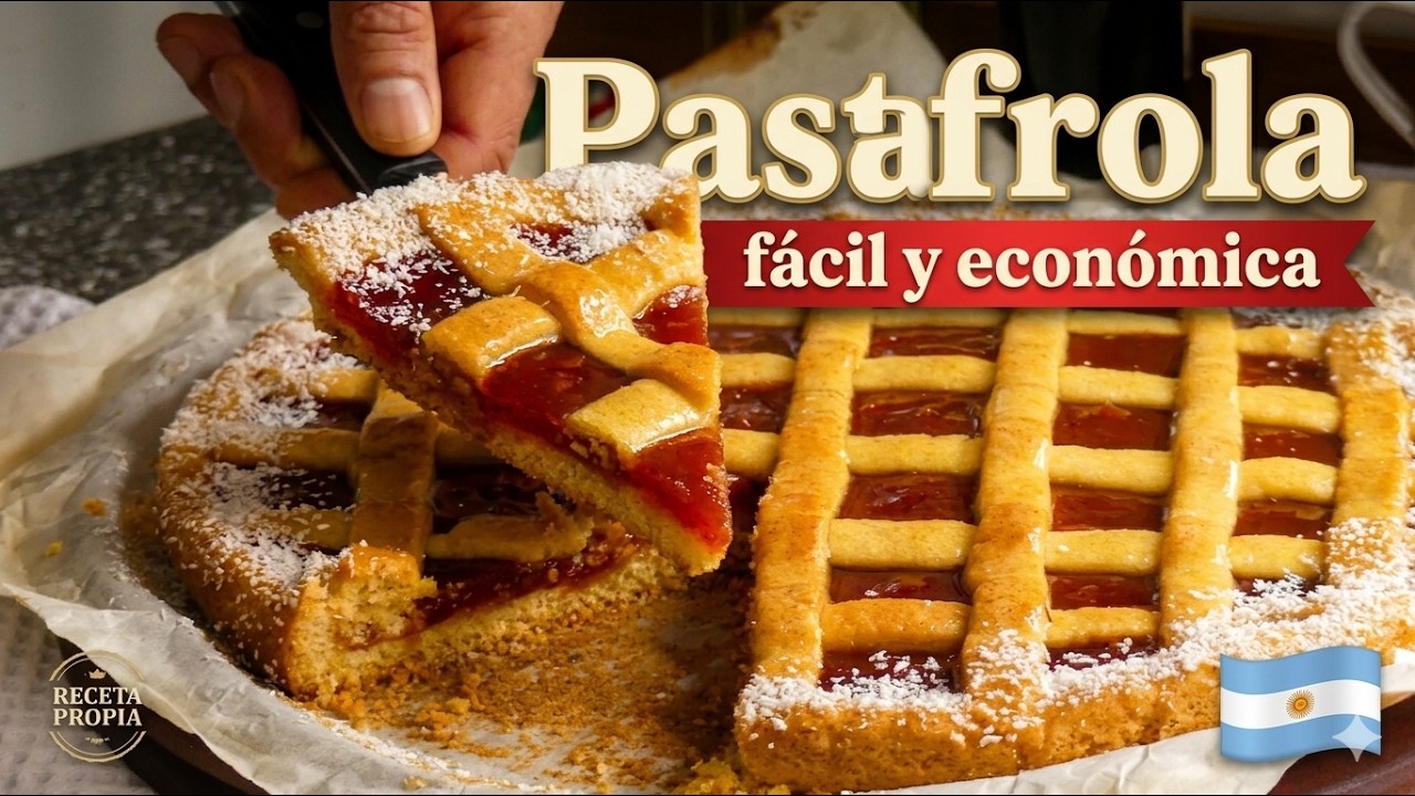 Pastafrola económica con masa de aceite: fácil, rica, con sabor casero y toque especial.