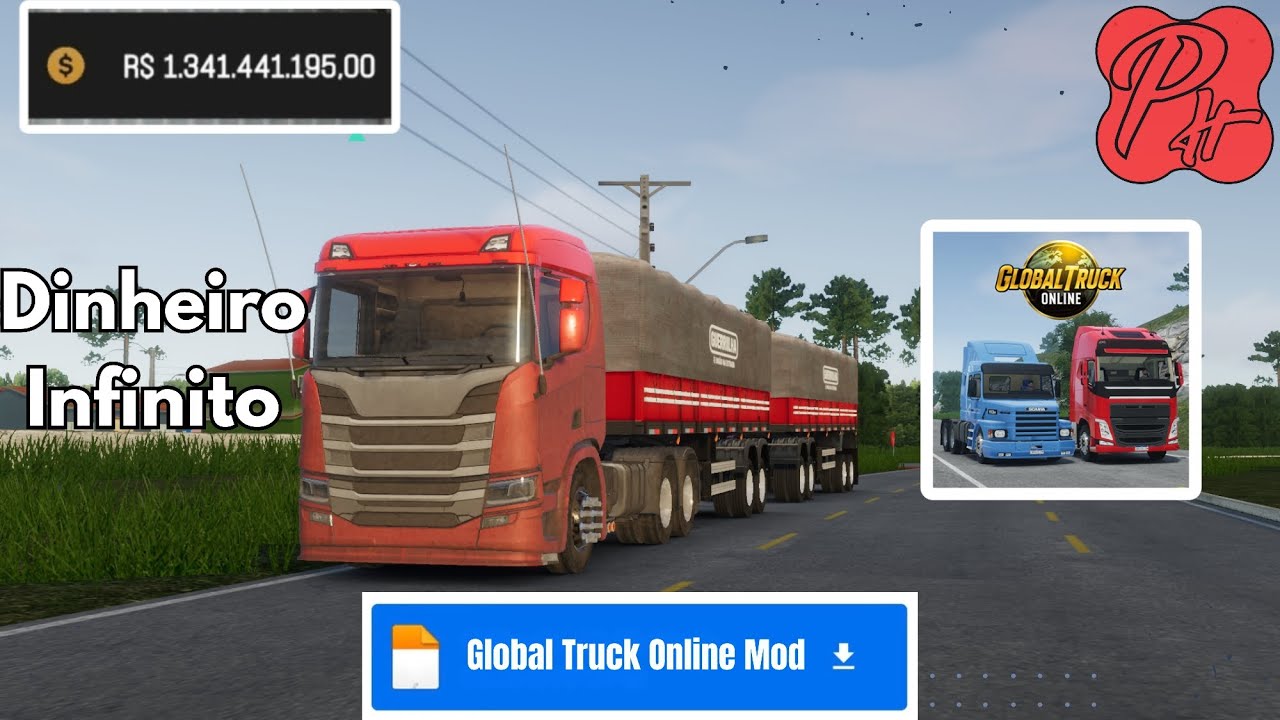 SAIU ATUALIZAÇÃO!!! • GLOBAL TRUCK ONLINE • 0.0.91 • DINHEIRO INFINITO