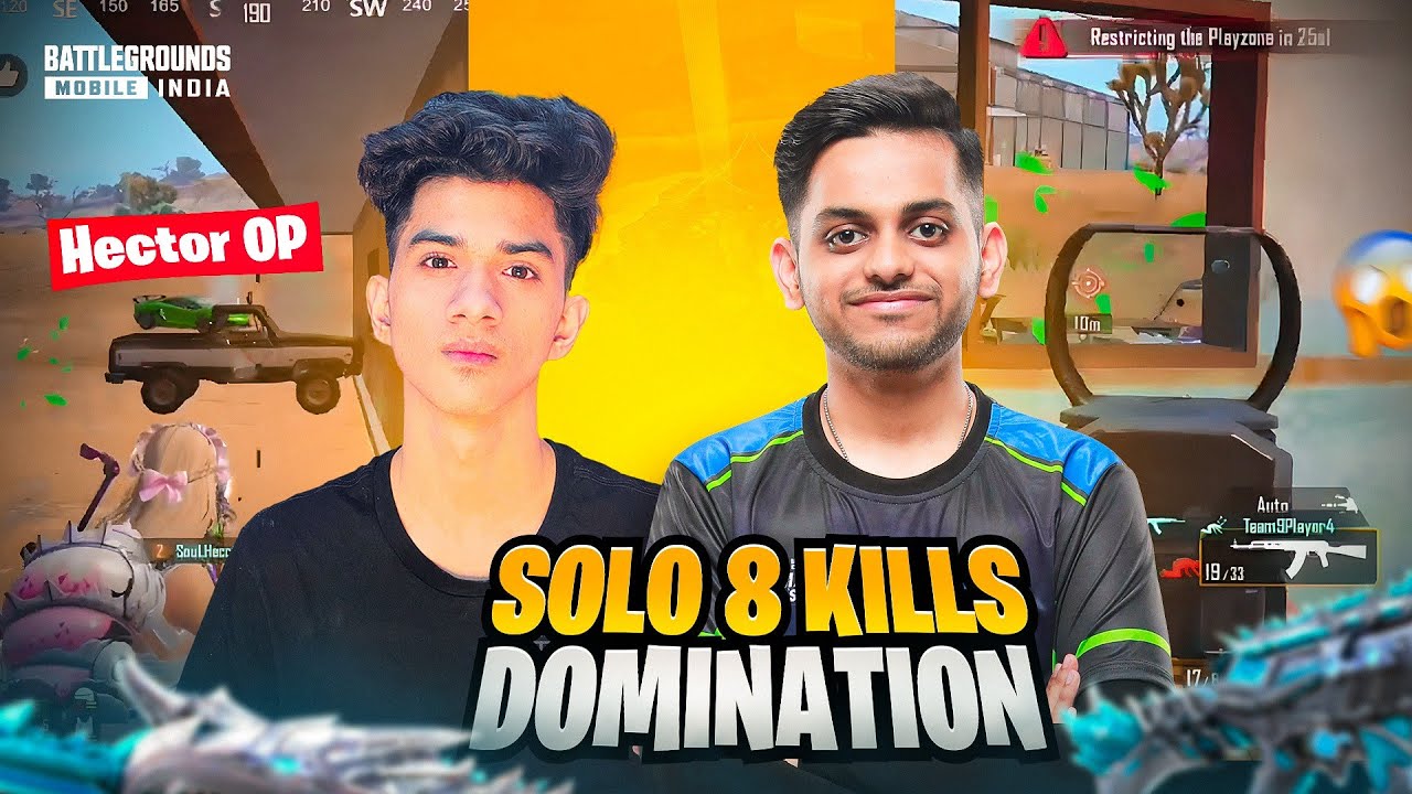 Solo 8 kills domination with @soulregaltos9810 | Team soul domination 🚀